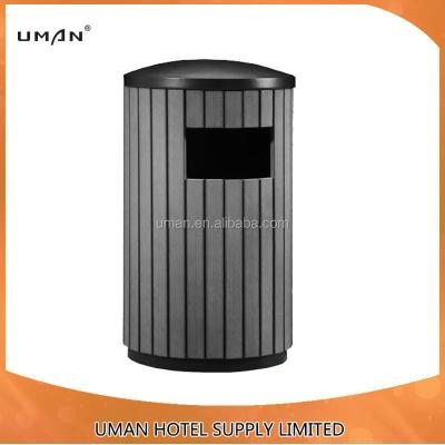 China Viable Park Outdoor Wooden Trash Bin/Trash Bin/Waste for sale