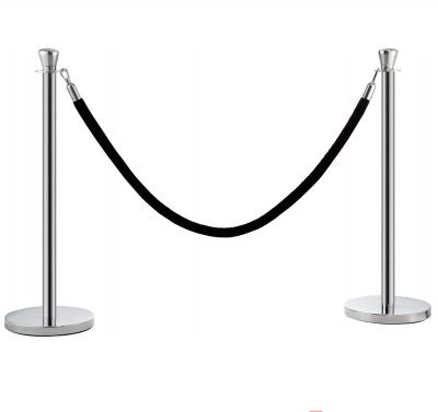 China Crowd Control Deluxe Stand Holder Stainless Steel Steel Base for sale