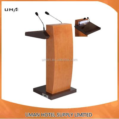 China Hotel Solid Wood Wooden Podium for sale