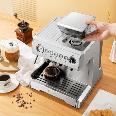 China Full Automatic Hotel Touch Screen 15 Bars Coffee Machine Cappuccino Latte Espresso Coffee Makers With Grinder for sale