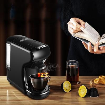 China DO-504 Capsule Turkish Coffee Maker 19 Bar Small/Big Espresso Machine With Detachable Transparent Water Tank for sale