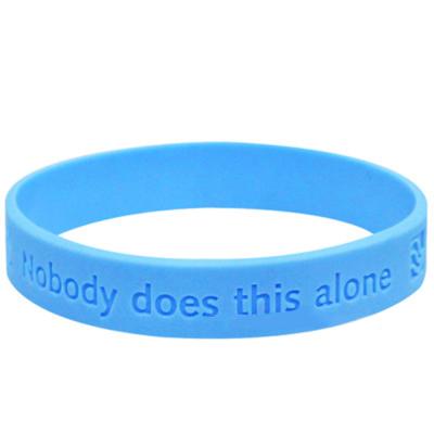 China The new custom and durable conventional hot selling silicone wristband silicone wristband for sale