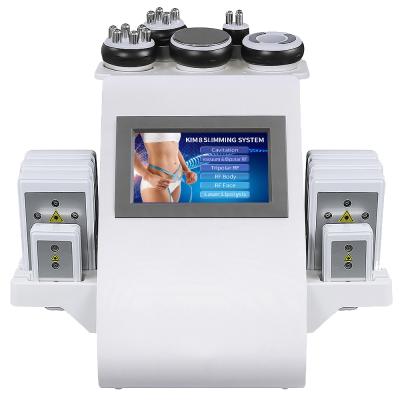 China Wholesale Weight Loss RF Forbeauty Shape Body Slim 6 in 1 Fat Burning Lipo Laser Cavitation Machine for sale