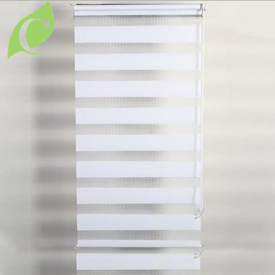 China New Design Easy High Quality Triple Zebra Roller Shade Printing Plus Blind Curtain for sale