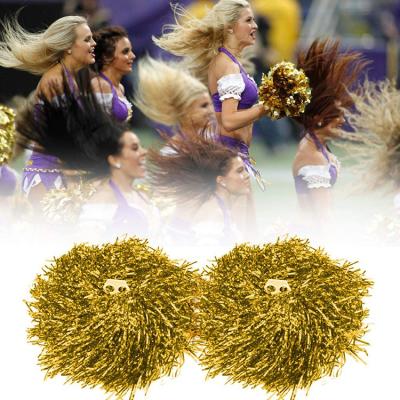 China PET Squad Material Vivid Fun Poms Cheerleading Pom Poms Cheer Costume Accessory For Party Dance Sports for sale