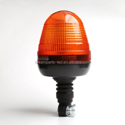 China Machinery Repairs Workshop Beacon Warning Light 12V, LED ROTATING Amber Rotating Flex Mount LIGHT fit JD. for sale