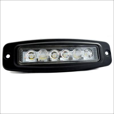 China Alloy body 6inch aluminum marine supplies 18w 30w boat led fog light for marine led 12v for sale