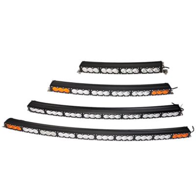 China Curved single row 50 inch offroad led light bar truck roof led light 52