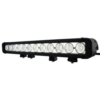 China High Performance 10LED Single Row 10w 100w Each Offroad Bar Light 17 Inch for sale