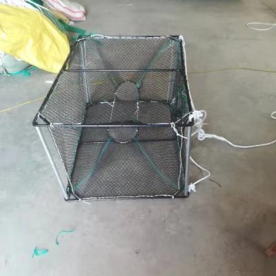 China Square Crab Cage Dragon Shrimp Cage Customized by CRAB for sale