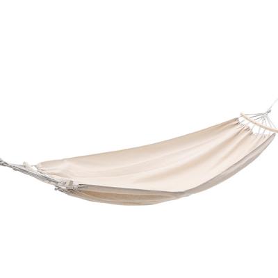 China Canvas Hammock Outdoor Swing Anti-Rollover Indoor Outdoor Home Glider For Swinging Adult Kids Double Dormitory Hang Rope for sale