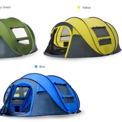 China Camouflage Set 4 Person High Quality Automatic Pop Up / Field Up Outdoor Camping Tent, Automatic Outdoor Automatic Tent Roof Top Camping Waterproof Tent for sale