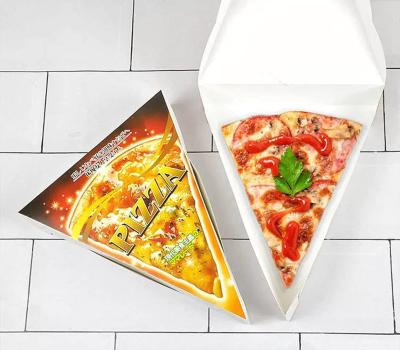 China Custom eco friendly disposable biodegradable disposable water proof and oil proof pizza takeout boxes wholesale for sale