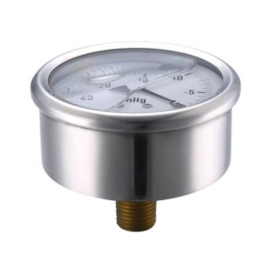 China Vacuum Digital Brass Internal Air Pressure Gauge For Oxygen Tank for sale