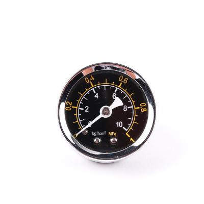 China General Brass Axial Connection Type Pressure Gauge For Steam Media for sale