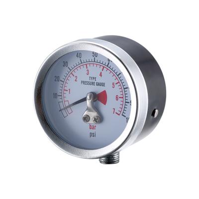 China Copper Quick Delivery Diaphragm Pressure Gauge for sale