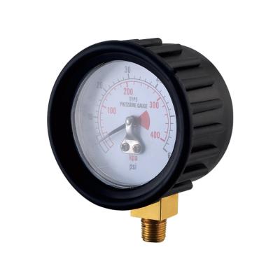 China Manufacturer Black Case Diaphragm Seal Copper Pressure Gauges for sale