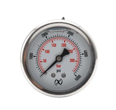 China Good Quality Made-In-China Brass High Pressure Oil Filled Gauge for sale