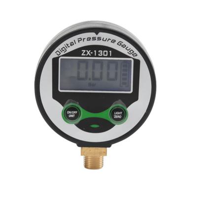 China Single Operation Copper Alloy High Display Accuracy Adjustable Digital Air Pressure Gauge for sale