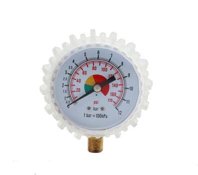 China Cheap General Type Brass Radial Tire Pressure Mount Price Gauge for sale