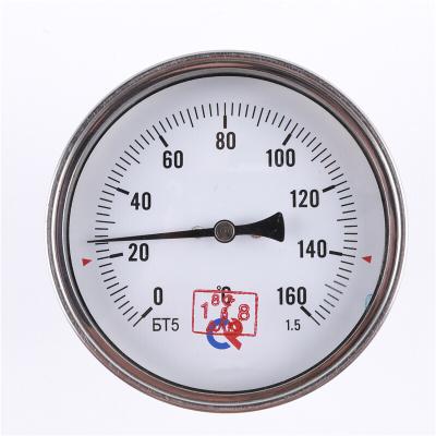 China Wholesale Price Connection Industrial Outdoor Indoor Back Thermometer For Hot Water for sale