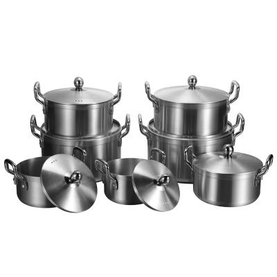 China Stocked With Stew Pot Set Cooking Soup Pot Lidded Soup Pot Kitchenware Factory Cookware Kitchen Accessories for sale