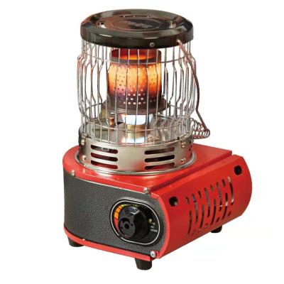 China Iron Stretching Portable 2 in 1 Tent Heater Outdoor Heater Propane Butane Gas Stove Camping Tent Heater for sale