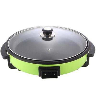 China Household Round Oven Pan Pizza Pan Easy Clean Electric Cookware for sale