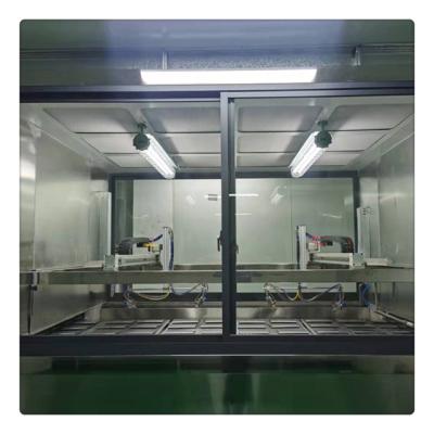 China Powder Coating Work Automatic reciprocating spraying machine High efficiency UV spraying system for plastic parts equipment with spraying for sale