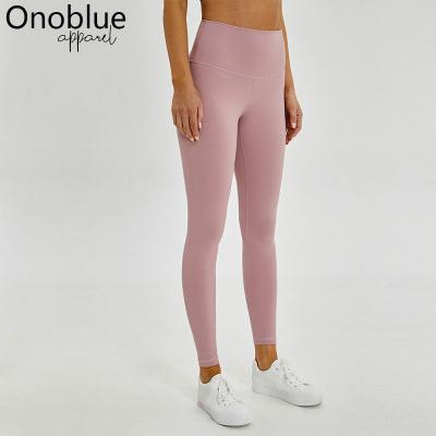 China Wholesale Active Wear Breathable Leggings Women High Waisted Yoga Fitness Pants Tummy Control Workout Gaiters for sale