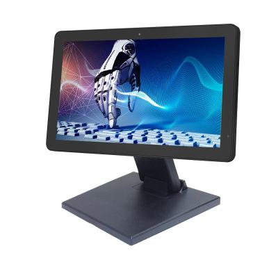 China Business Multi Gold 14 Inch Touch Screen Table Stand Wall Mount WiFi RJ45 POE Linux Android POS Machine Tablet for sale