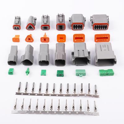 China Replacement DT DT04-2P  AT Series Connectors with Pins & Wedgelock for sale