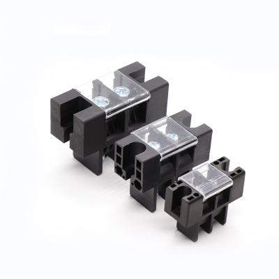 China 600V 40A 100A 75A 150A Feed Through Wall Mounted Barrier Terminal Blocks 13.0mm 16.0mm 21.0mm 27.0mm Pitch for sale