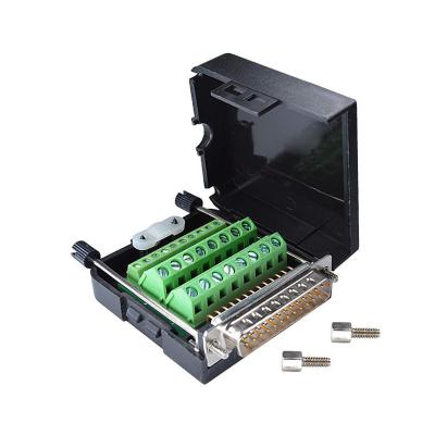 China DB25 D Sub 25 Pin Terminal Blocks Connectors Adapter for sale