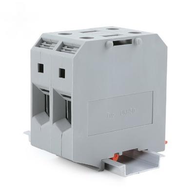 China UKH-50 UK Series DIN Rail Screw Clamp Terminal Blocks for sale