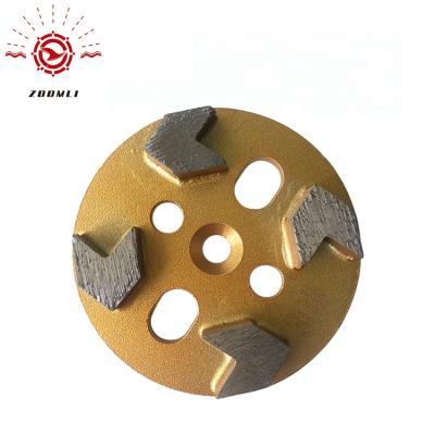 China Sharp 4Inch Grinding Grinding Concrete Grinding Tool Diamond Grind Concrete Grinding Discs for sale