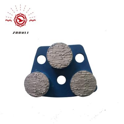 China Concrete Grinding Grinding Tools 4Inch Grinding Pads Grinding Disc Diamond Grinding Shoes for sale