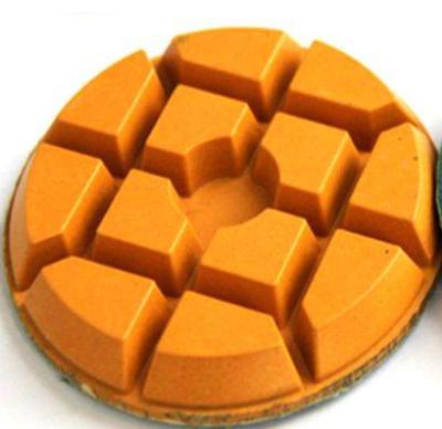 China 4 Inch Resin Polishing Concrete Wet Polishing Pads For Concrete Floor for sale