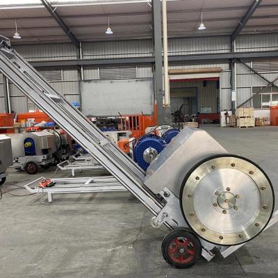 China Construction worksÂ   Concrete Cut Diamond Wire Saw Dual Frequency Electric Machine for sale