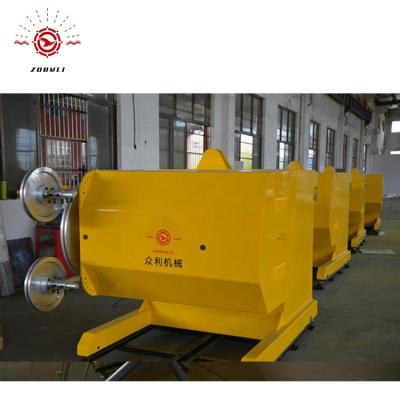 China Quick Sharp Cutting 45Kw Diamond Wire Saw Machine For Easy Cutting Concrete for sale