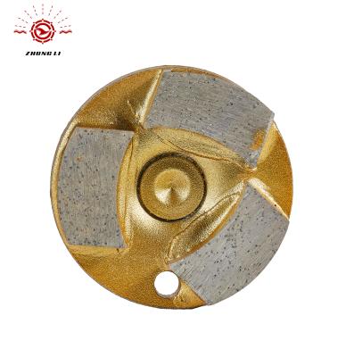 China High Efficiency 80mm Concrete Diamond Floor Polishing Pad Arc Grinding Segment for sale