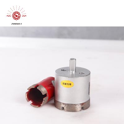 China Masonry Drilling Hole Saw Vacuum Welded 160Mm Diamond Core Drill Bits For Marble for sale