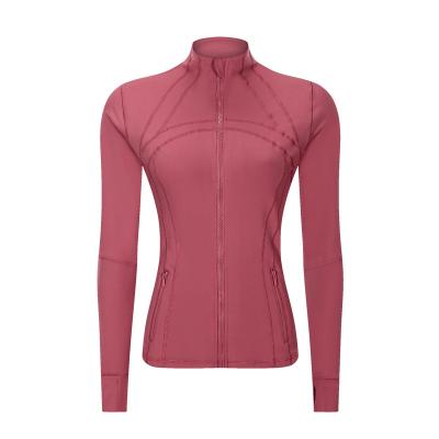 China 2022 New Product Ideas Autumn Winter Breathable Zipper Pocket Indoor Yoga Wear Outdoor Leisure Mesh Squid Game Sports Nylon Jacket Women for sale