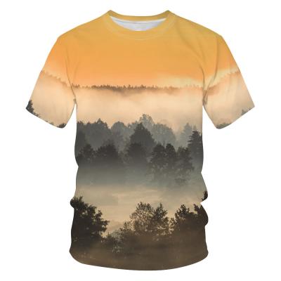 China Omens Sublimation Custom Good Wholesales Oversized Big Tall Men's T-Shirts Printing Organic Cotton Plus Size T-shirt Supplier for sale