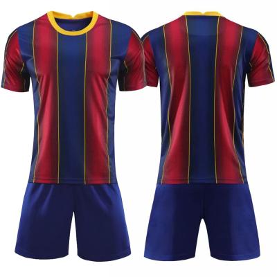 China Sets Factory Wholesale Original New Team Sports Sublimation Pattern Custom Football Uniform Soccer Jersey Set Football Wear for sale