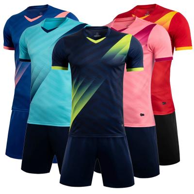 China Sets Cheap Sublimated Thai Mens Soccer Jersey Kits Mes SI 30 Quality Club Quality Name Soccer Uniform Manufacturer Custom Shirt And Number for sale