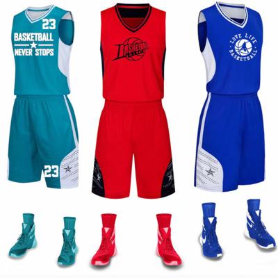 China 2022 Antibacterial New Ideas Wholesale Custom Design Basketball Tank Top Drop Shipping Reversible Sublimation Basketball Uniform Tank Top for sale