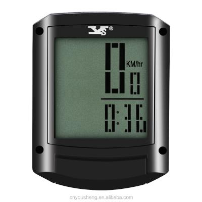 China High quality and lowest price Actives YS-408C LCD display waterproof cycling computer outdoor wireless bicycle computer for sale