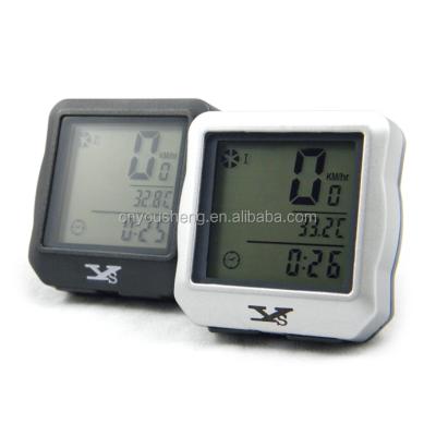 China YS 618 Multifunction Water Proof Cycle Timer With Thermometer Bicycle Computer Wired for sale