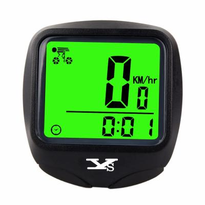 China Waterproof Outdoor Bicycle Computer Cycle Computer LCD Odometer Bike Computer Actives YS-468A Multi-functions for sale